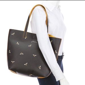 NWT Joules Revery Bee Print Reversible Bag